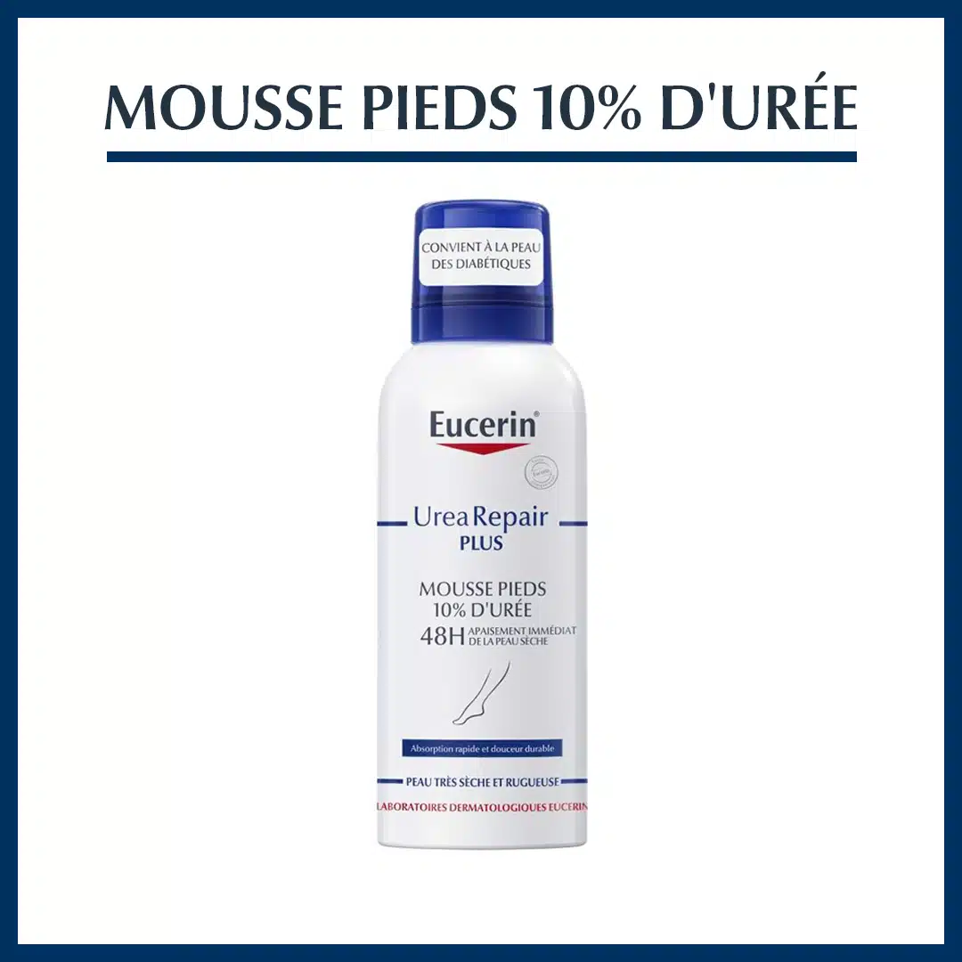 EUCERIN UreaRepair PLUS Mousse Pieds 10% d'Urée