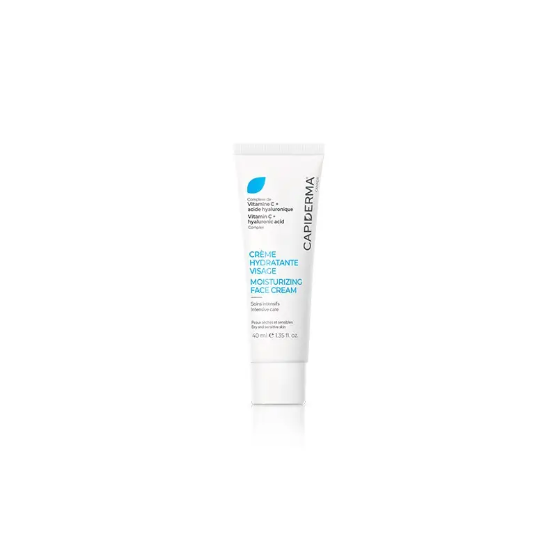 CAPIDERMA creme hydratante Visage - 40 ml