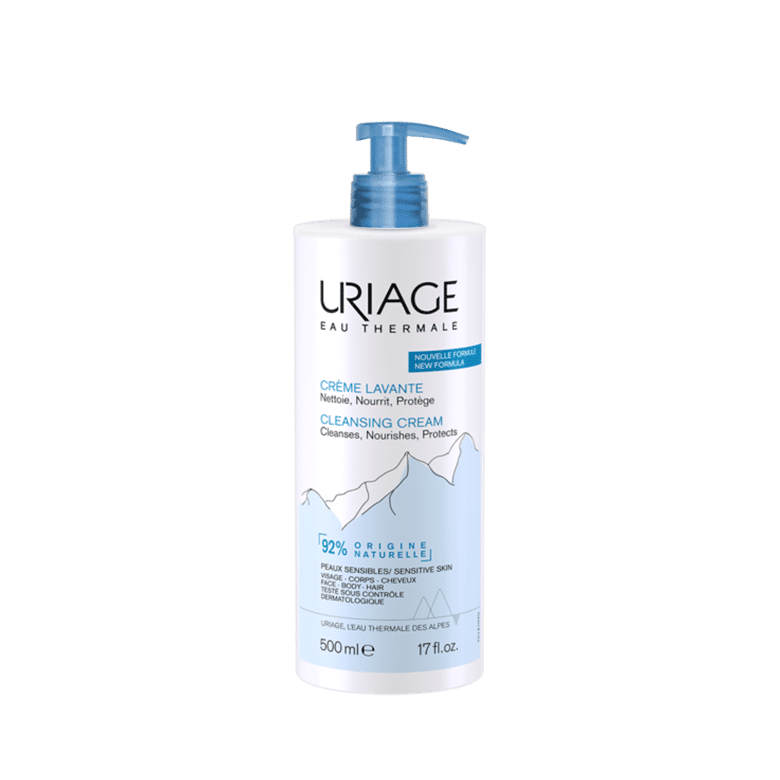 URIAGE Crème Lavante 500ml Surgras Moussant Sans Savon