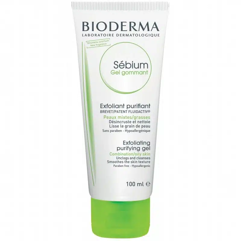 BIODERMA SEBIUM gel gommant exfoliant purifiant 100 ml