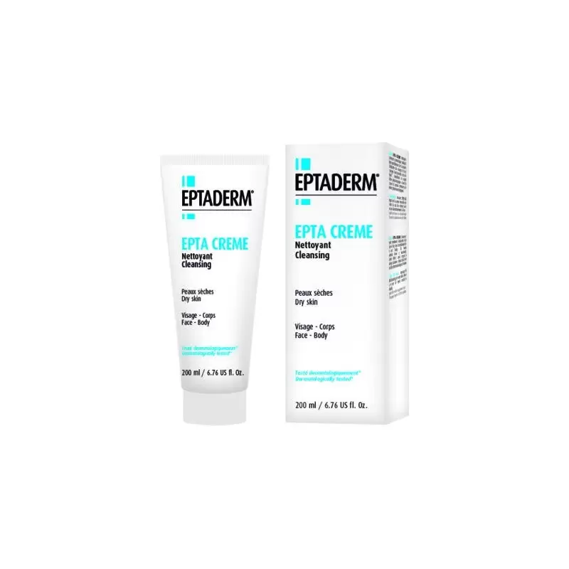 EPTADERM EPTA crème nettoyante Peau sèche 200 ml