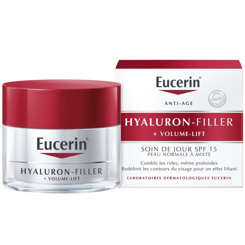 EUCERIN HYALURON-FILLER + VOLUME-LIFT Soin de Jour Peau Sèche SPF15