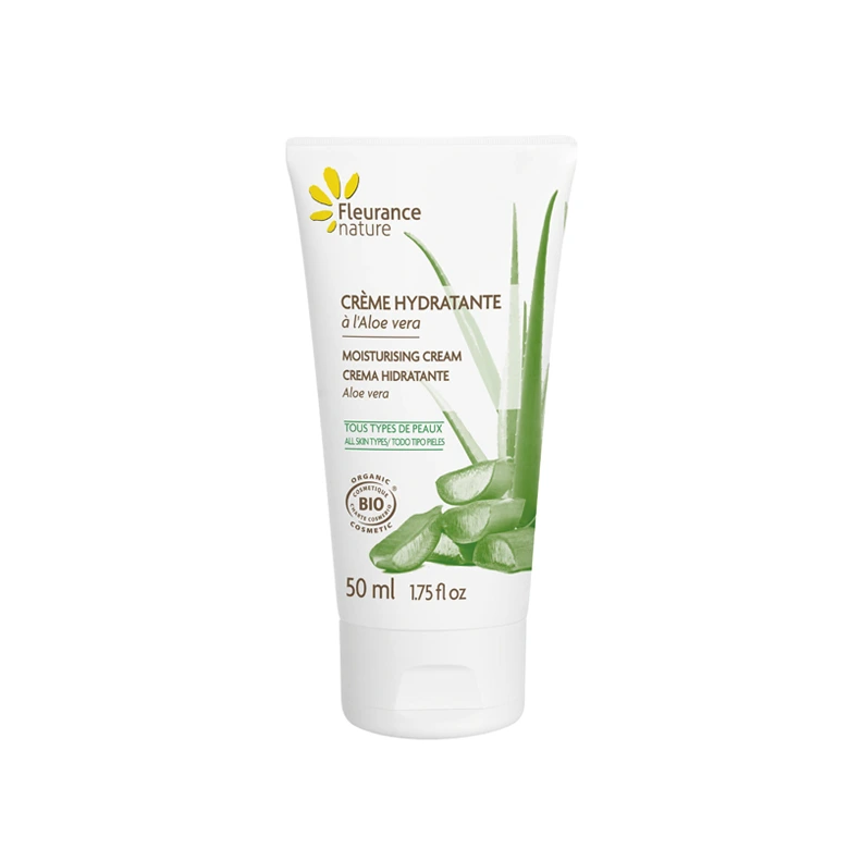 FLEURANCE NATURE Crème Hydratante Visage À L'Aloe Vera | 50 Ml