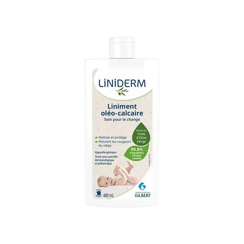 GILBERT LINIDERM Liniment Oléo-Calcaire 480 Ml