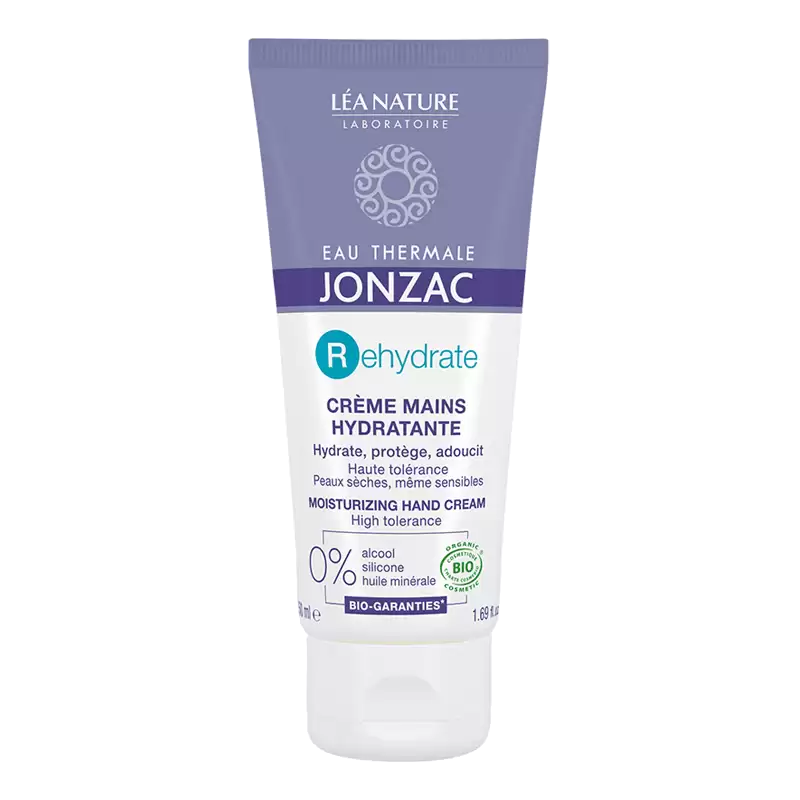 JONZAC REHYDRATE crème mains hydratante BIO 50 ml