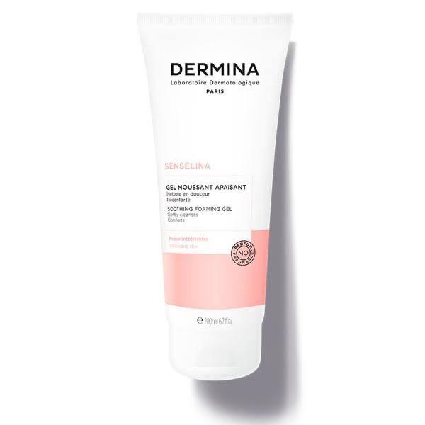 DERMINA SENSELINA Gel Moussant Apaisant 200 Ml