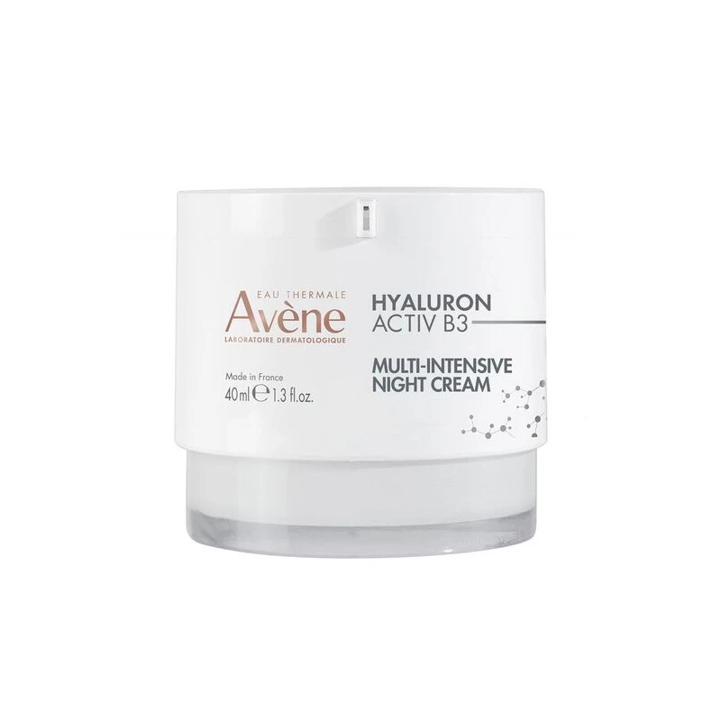 AVÈNE HYALURON ACTIV B3 – Crème multi-intensive Nuit | 40 ml