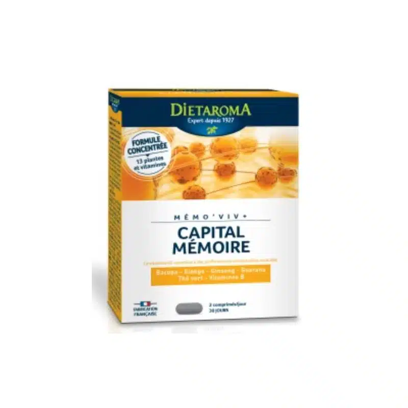 DIETAROMA MEMO’VIV Capital Mémoire Boîte de 60 comprimés